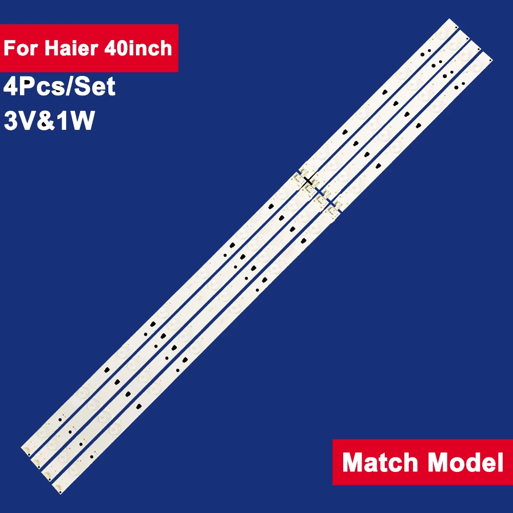

4Pcs 800mm For Haier 40inch LED Backlight TV 11Leds LT-40E71 LT-40M445 LT-40M645 LT-40C540 LED40D11 D40MF7000 LE40M32 LE40F3000W