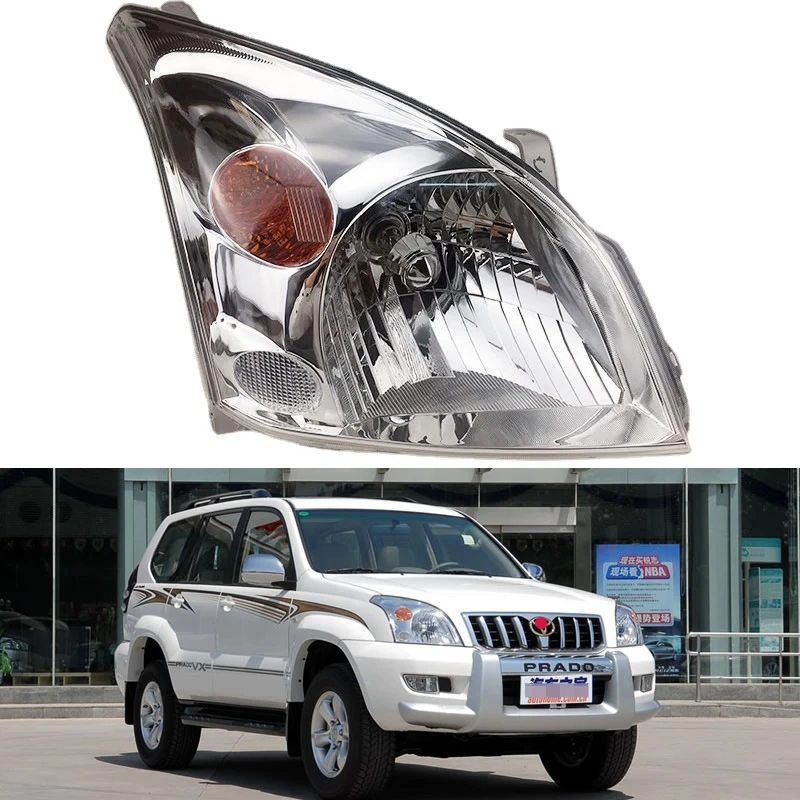 

For Toyota LAND CRUISER PRADO 2700 4000 2003-2009 headlight half assembly Near and far light turn signal combined headlights