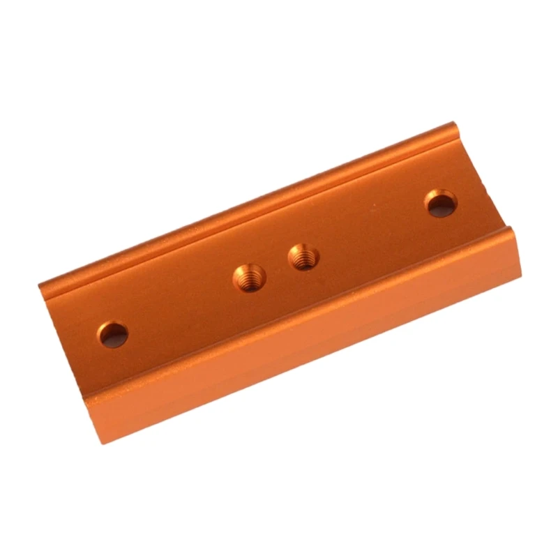 Telescope Mount Bracket Metal Dovetail Mounting Base Rails Bars Finderscopes Dovetail Plate with 1/4inch Threaded Hole Easy Installation telescope mount bracket