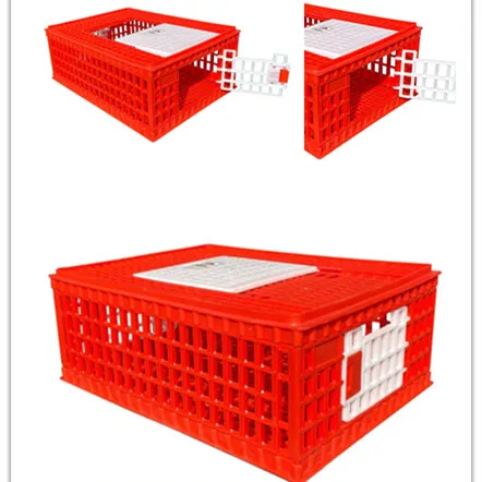 Poultry Transport Cage Plastic Chicken Transport Carrier Crate Chicken Cage Duck