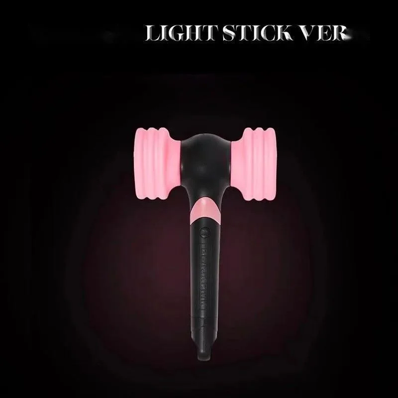 

Черный и розовый светящийся джойстик Kpop вер3 с Bluetooth светящаяся рука светильник концертный молоток Cheer светильник Stick лампа для фанатов Коллекция игрушек подарок