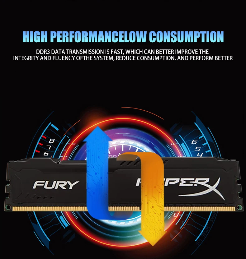 hyperx fury memoria kit ram go go ram de bureau dimm
