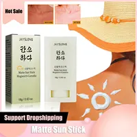 Face Body Sunscreen Matte Sun Stick Spf 50+ Uv Protective Refreshing Hydrating Waterproof Solar Blocker Isolation Sunblock Cream 1