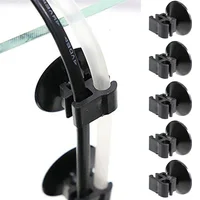 5Pcs Aquarium Suction Cup Clip Fish Tank Oxygen Tube Hose Pump Power Cord Buckle Wire Finisher Suction Cups Aquarium Accessories 1