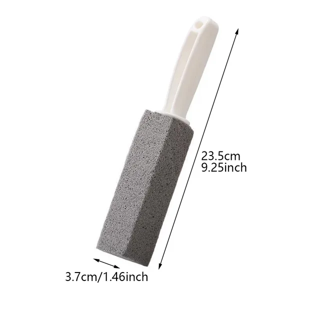 4 db Konyhai Pumice Kő Fogantyú Függő Szürke Fürdőszoba Tisztítószerszám Gyakorlati Műanyag Wc Kefe Eltávolító Csempe Foltok - Image 2