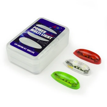 Luce di Navigazione LED Wireless per Droni DW Hobby, Lampada Stroboscopica Anti-Collisione, Luce di Segnalazione per Volo Notturno RC