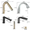 Brushed Golden Bathroom Faucet Black Bathtub Shower Faucet Set Pull Out Shower Sprayer Black Chrome Bath Shower Mixer Tap 6
