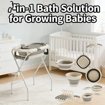 7-in-1 Foldable Baby Bath Set 1