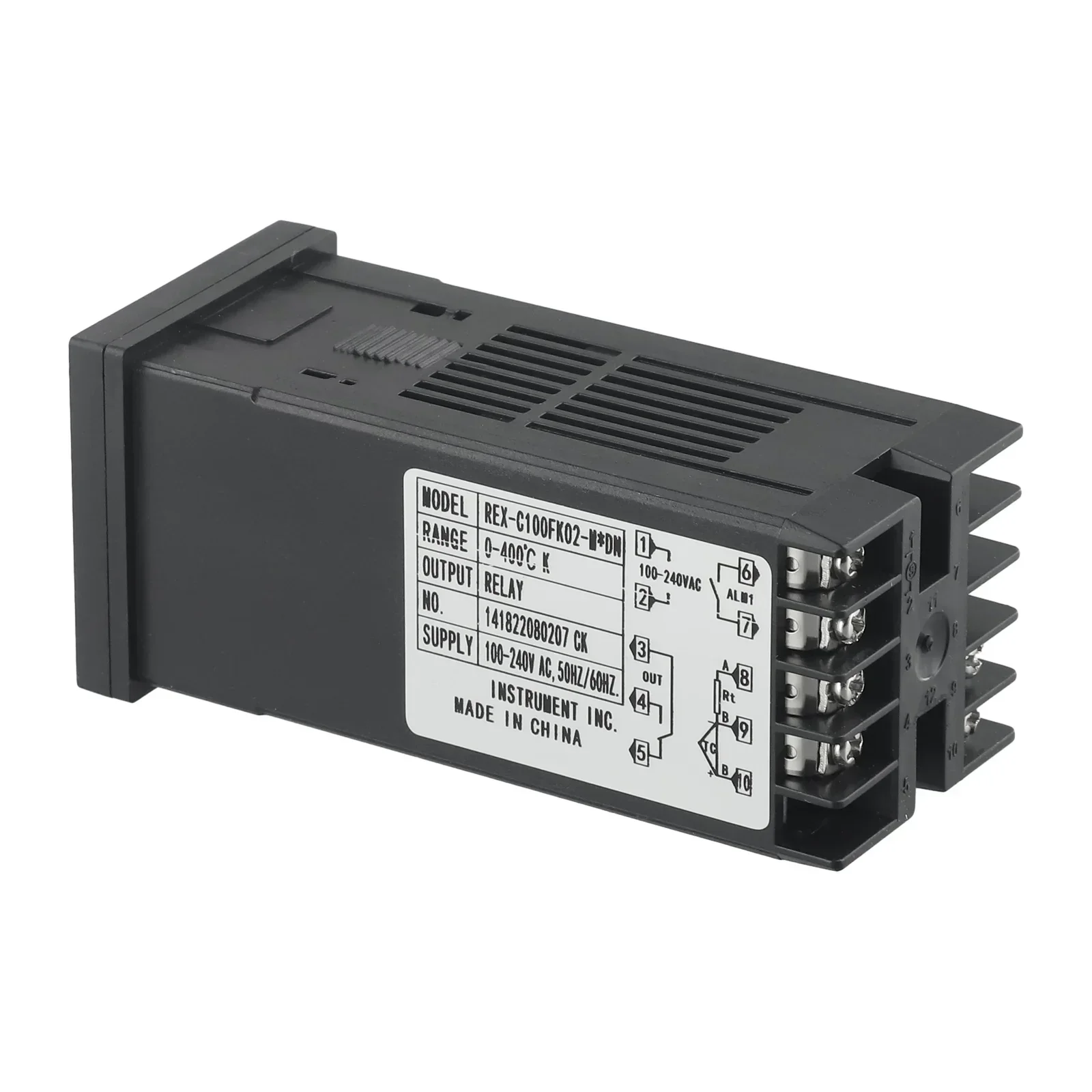smart thermostat Display Controller Instruction Manual Intelligent REX-C100 M*DN Temperature Controller Thermostat 0-400℃ 48*48*86mm