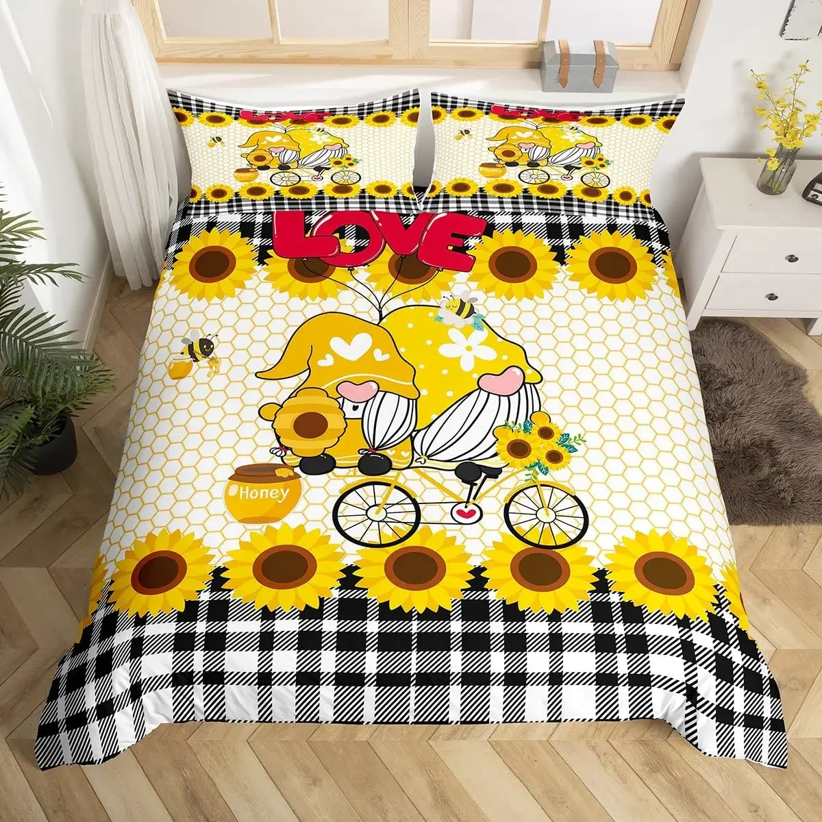 Adler-Bettbezug-Set, Queen-Size-Größe, für Erwachsene, Bettwäsche-Set mit Tiermuster, stilvolles, dekoratives Bettdeckenbezug für Vögel – Detail 18