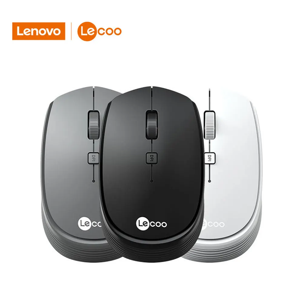Lenovo Laptop Wireless Mouse Lecoo WS202 Small Portable