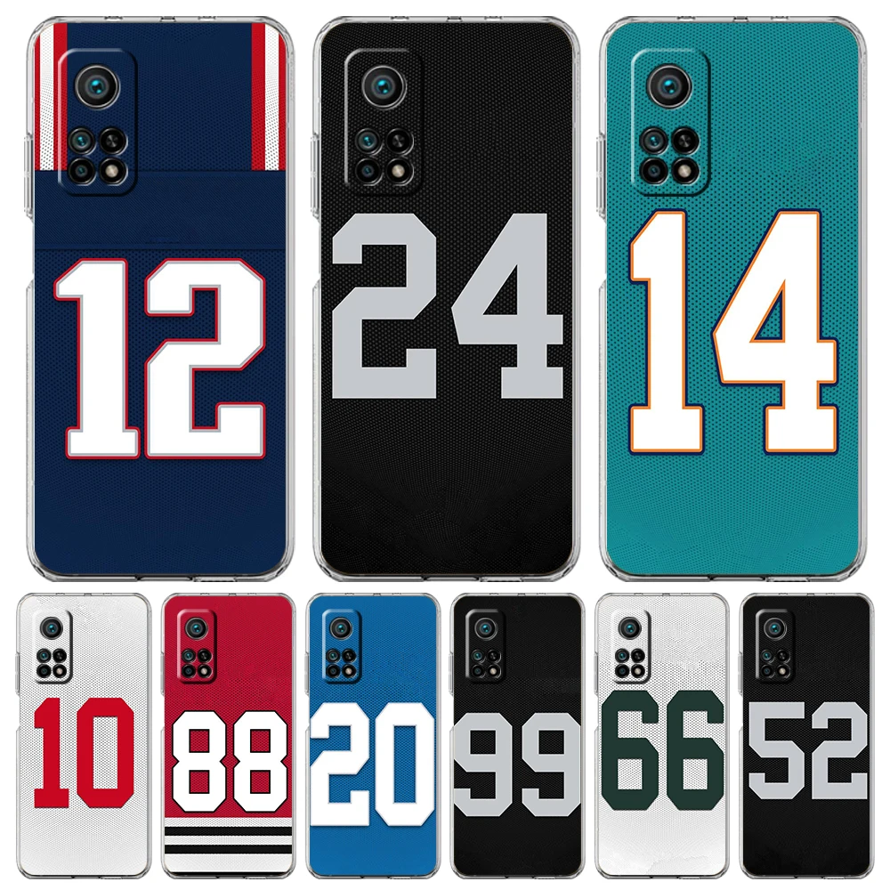 Fußballspieler Nationalmannschaft Trikot Handy hülle für Xiaomi Mi Poco F3 x3 x4 GT NFC M3 M4 11 Ultra 12 11x 11i Pro Lite Softcover