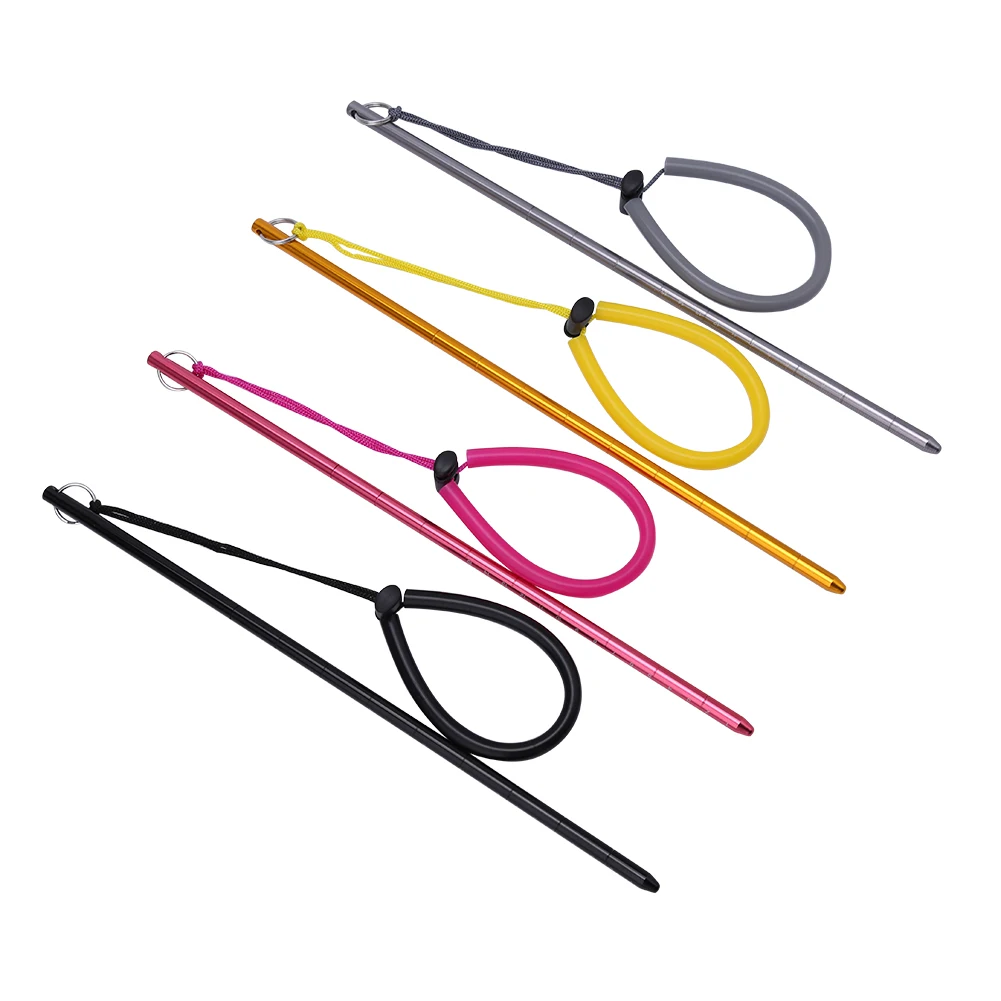 다이빙 노이즈 메이커 다이빙 포인트 로드 다채로운 알루미늄 합금 끈이 있는 다이빙 노이즈 메이커