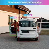 ZOSI 8CH 1080P система видеонаблюдения с искусственным интеллектом обнаружения транспортных средств 5MP Lite H.265 + DVR 2MP купольные камеры наблюдения — изображение 2