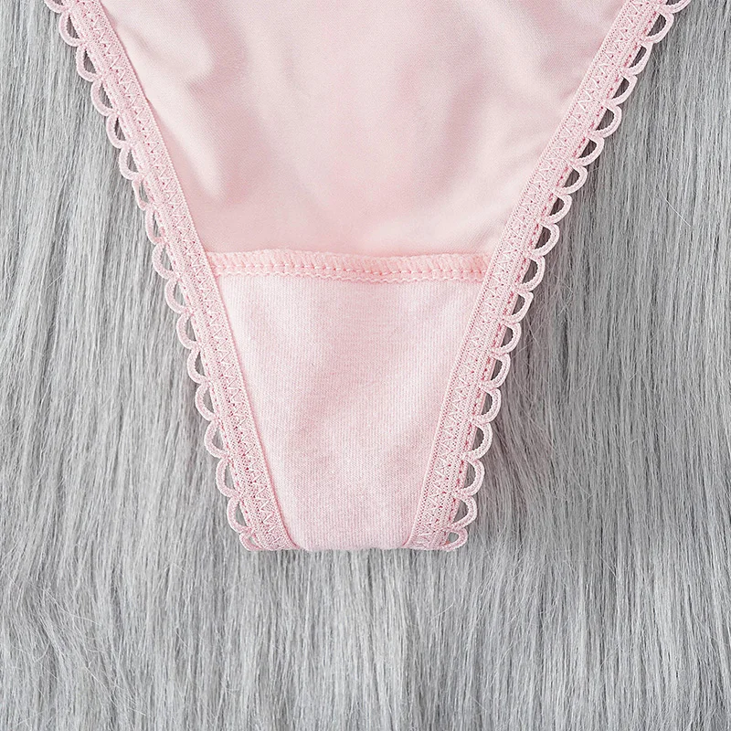 Women Sexy Lace Panties Low-waist Thong Female Underwear Hollow Cross Strappy G-String Breathable Lingerie Embroidery Intimates