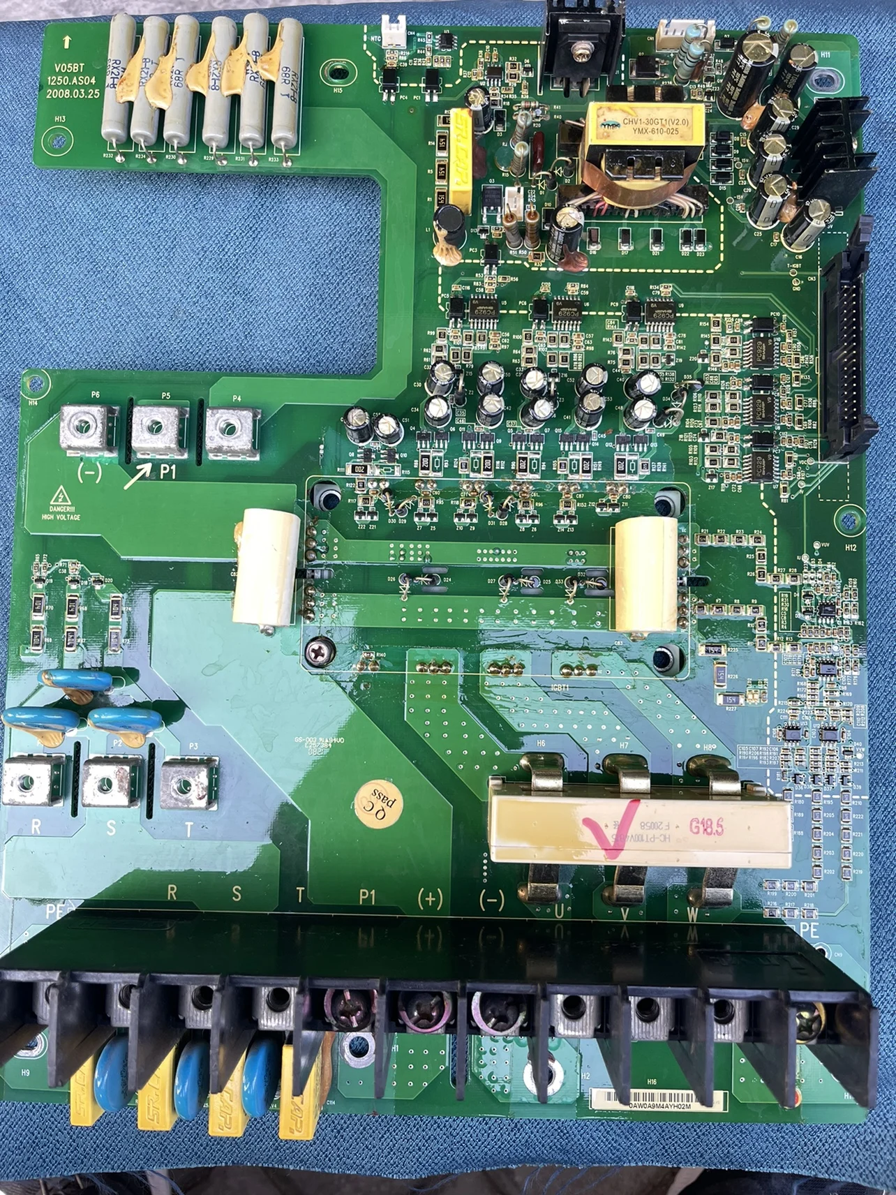 INVT CHF100A/CHE100/CHV100 V05BT1250.AS04 inverter 18.5 30KW drive