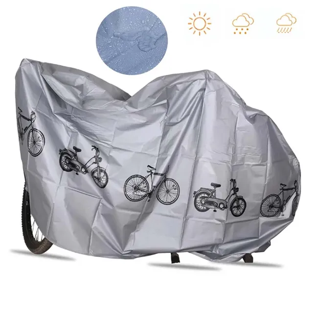 Housse de vélo multifonctionnelle imperméable, protection solaire extérieure, protection contre la pluie pour vélo électrique 1