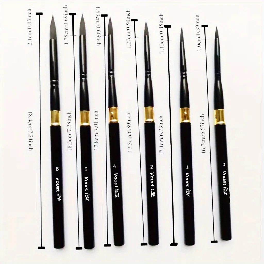 6pcs Travel Brush Set 2