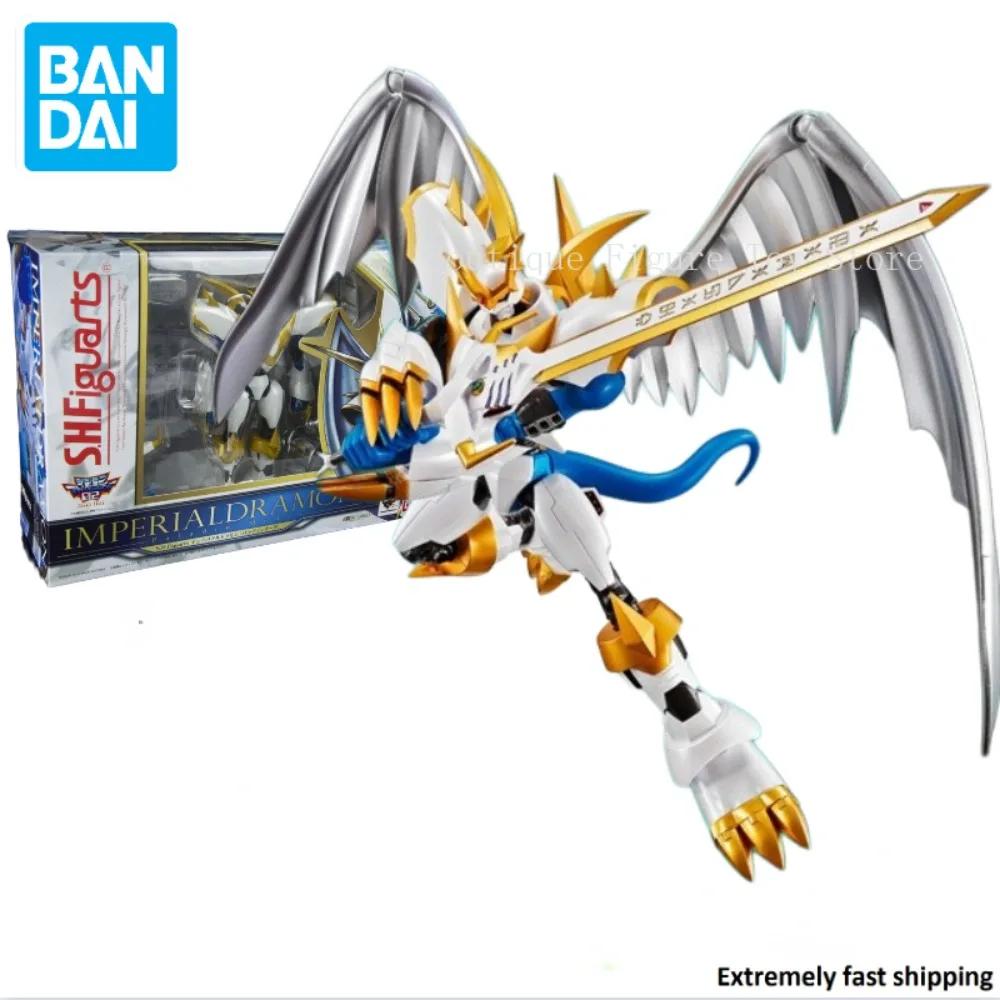

Оригинальная Bandai Digimon Adventure S.H. Фигурс Императорский драмон палладин, экшн-фигурка, аниме модель, игрушка, коллекционный подарок