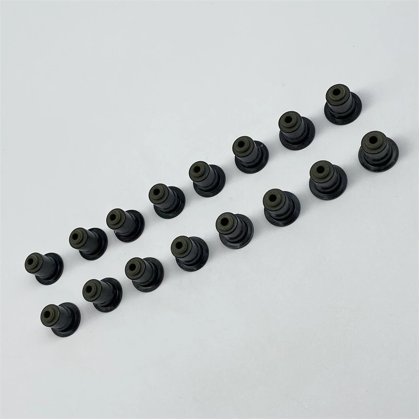 Engine Valve Seal Stem Oil Seal 16pcs for BMW MINI Cooper E34 E36 E46 F20 F21 F30 N13 N16