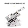 Screw Tool High Precision 2 Inch Universal Grinder Precision Vise Screw Sine Slope Adjustable Angle 5