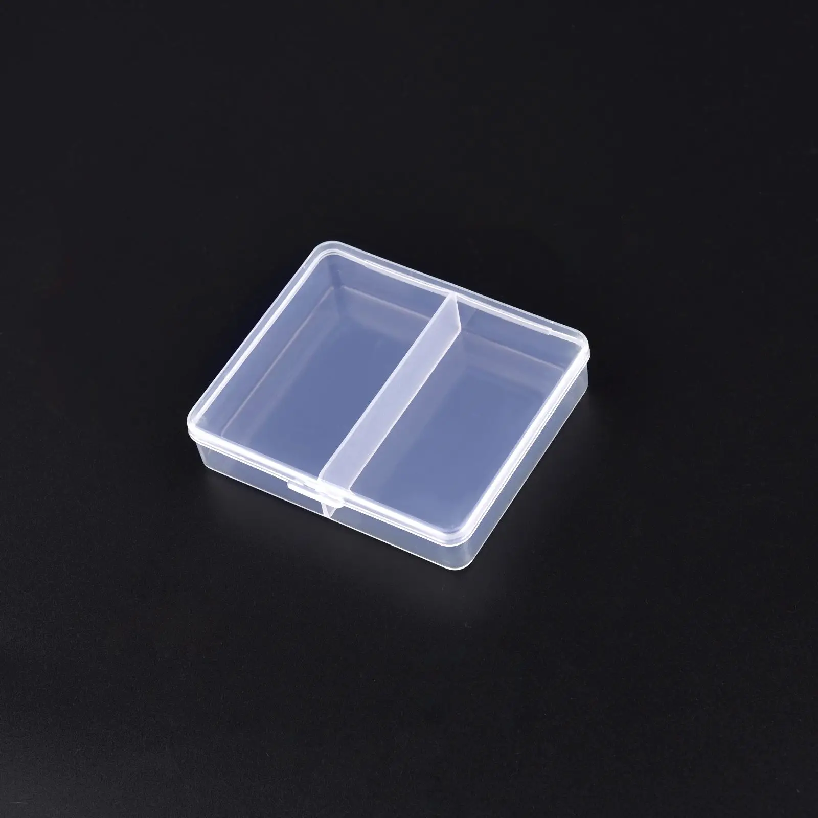 Clear Plastic Storage Box for Jewelry, Beads, and Small Accessories Organizer