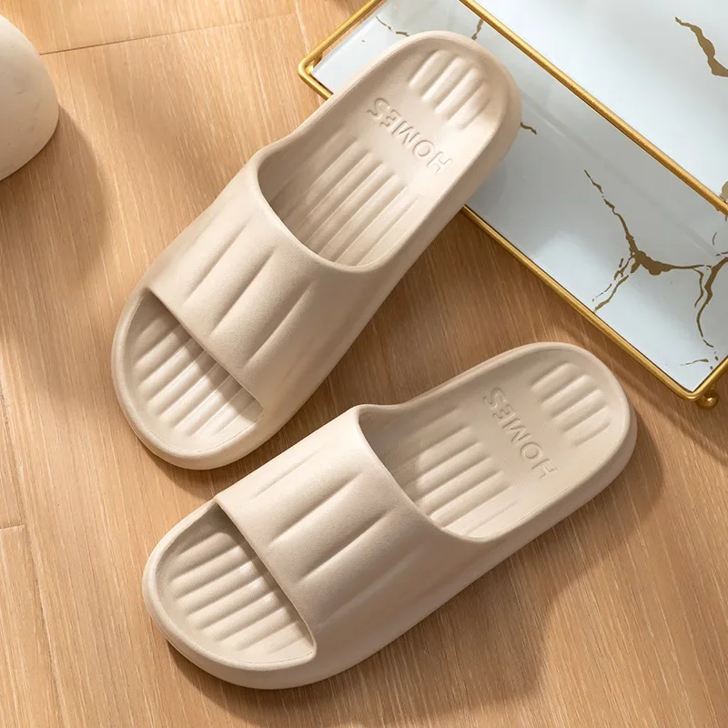 New Home Slippers Women Soft Slides Fashion Light EVA Men Flip Flops Couples Summer Beach Sandals Indoor Comfort Anti-Slip Shoes 5