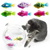 Electronic Fish Baby Summer Bath Toys Pet Cat Toy Swimming Robot Fish with LED Light Kids Water Swim Pool Bathtub Toy Funny Gift 1