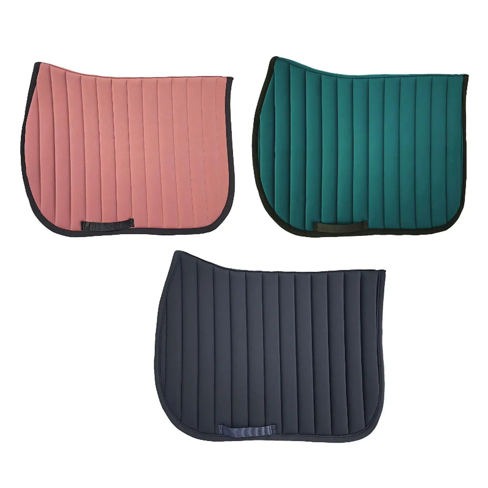 Horse Saddle Pad Sweat Mat Cushioning Lightweight Breathable Dressage Pad Horse Riding Cushion for Sports Competition