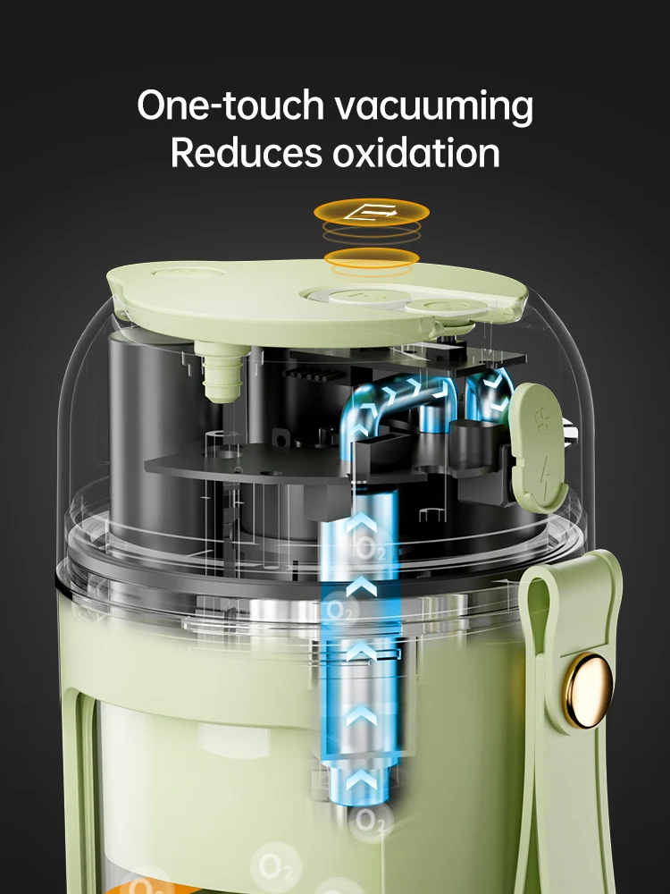 1 wireless portable juice cup that can be vacuumed, reducing juice oxidation speed and providing a fresh taste 5