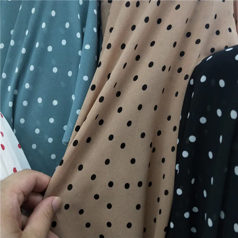 Tessuto Crepe Elite In Tinta Unita Blu Medio - Iaia Tessuti - Foto 8