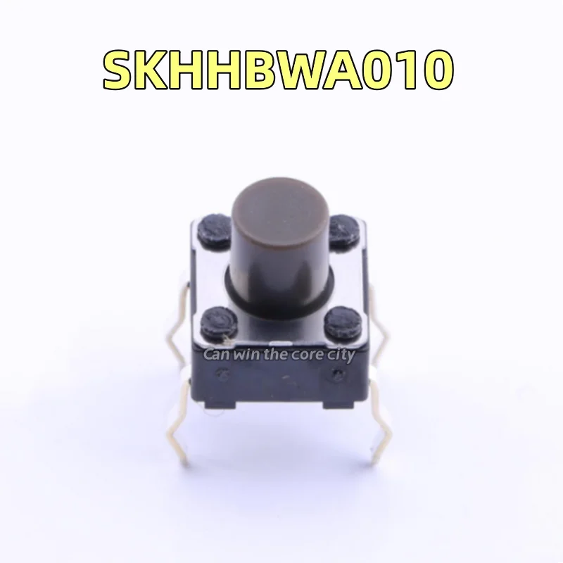 

10 pieces Original Japanese ALPS SKHHBWA010 long life light touch switch 6 * 6 * 7MM four-foot straight inserted button