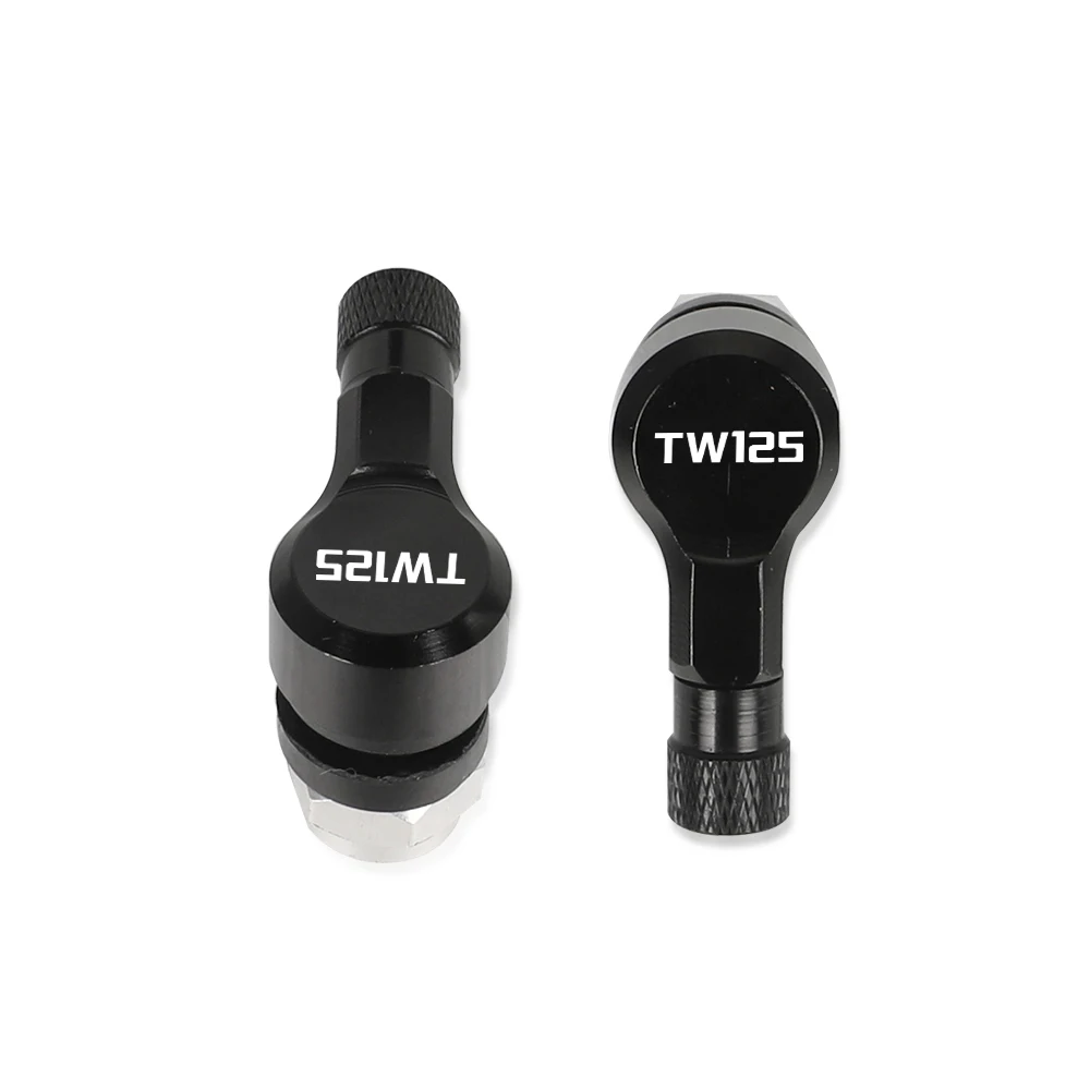 

For yamaha TW125 TW 125 1999-2004 Motorcycle 90 Degree Tire Valve Stem Caps Covers Car accessories Aluminum Tubeless Valve Stems