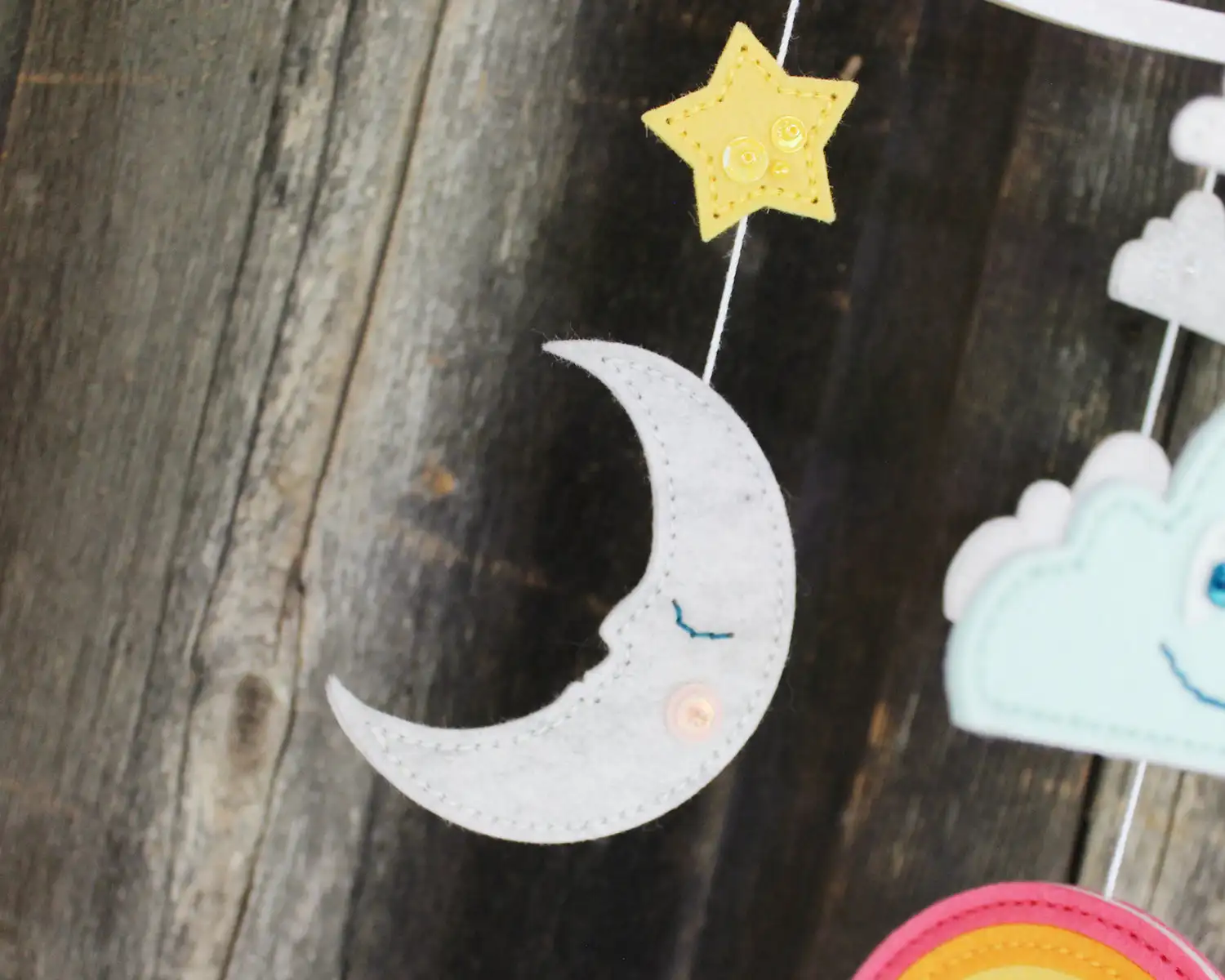 Krone Regenbogen Sunny Star Filz Stanzformen für DIY Scrapbook Dekoration Vorlage Supplie Gruß Geschenk Karte Filz Sterben Neu – Detail 2