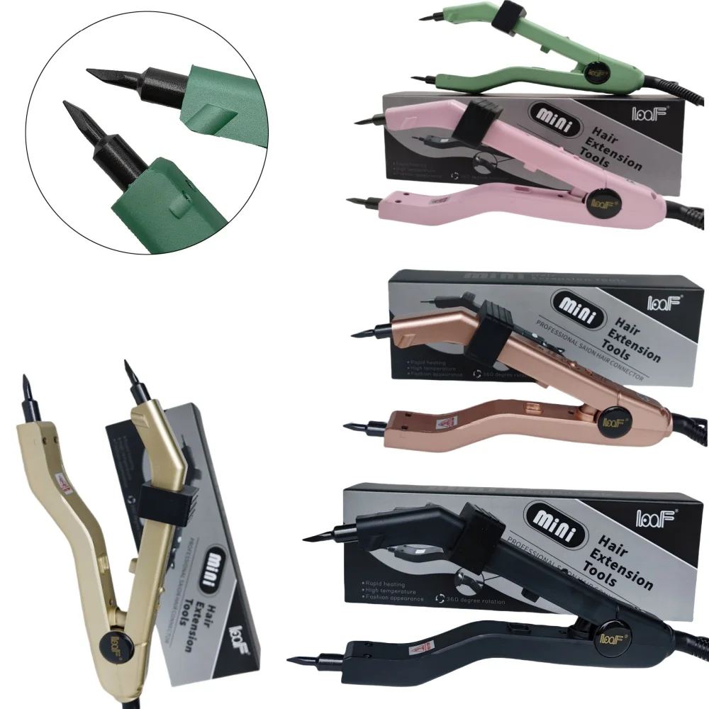 1 шт., термоутюжок для наращивания волос с кератиновым соединением, 2024 ℃ 1 шт., термоутюжок для наращивания волос с кератиновым соединением, 2024 ℃