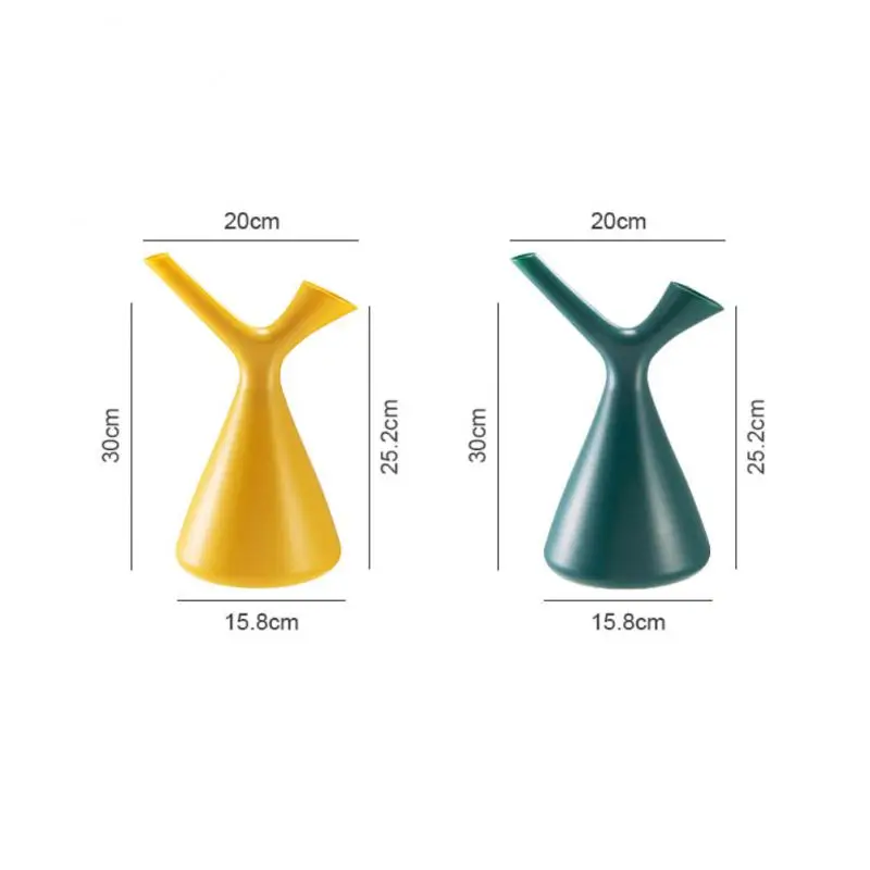 Watering Can Watering Pot Flower Watering Pot 1.2/1.5L Watering Pot Plastic Garden Plant Flower Watering Can Long Spouted Irrigation Gardening Supplies