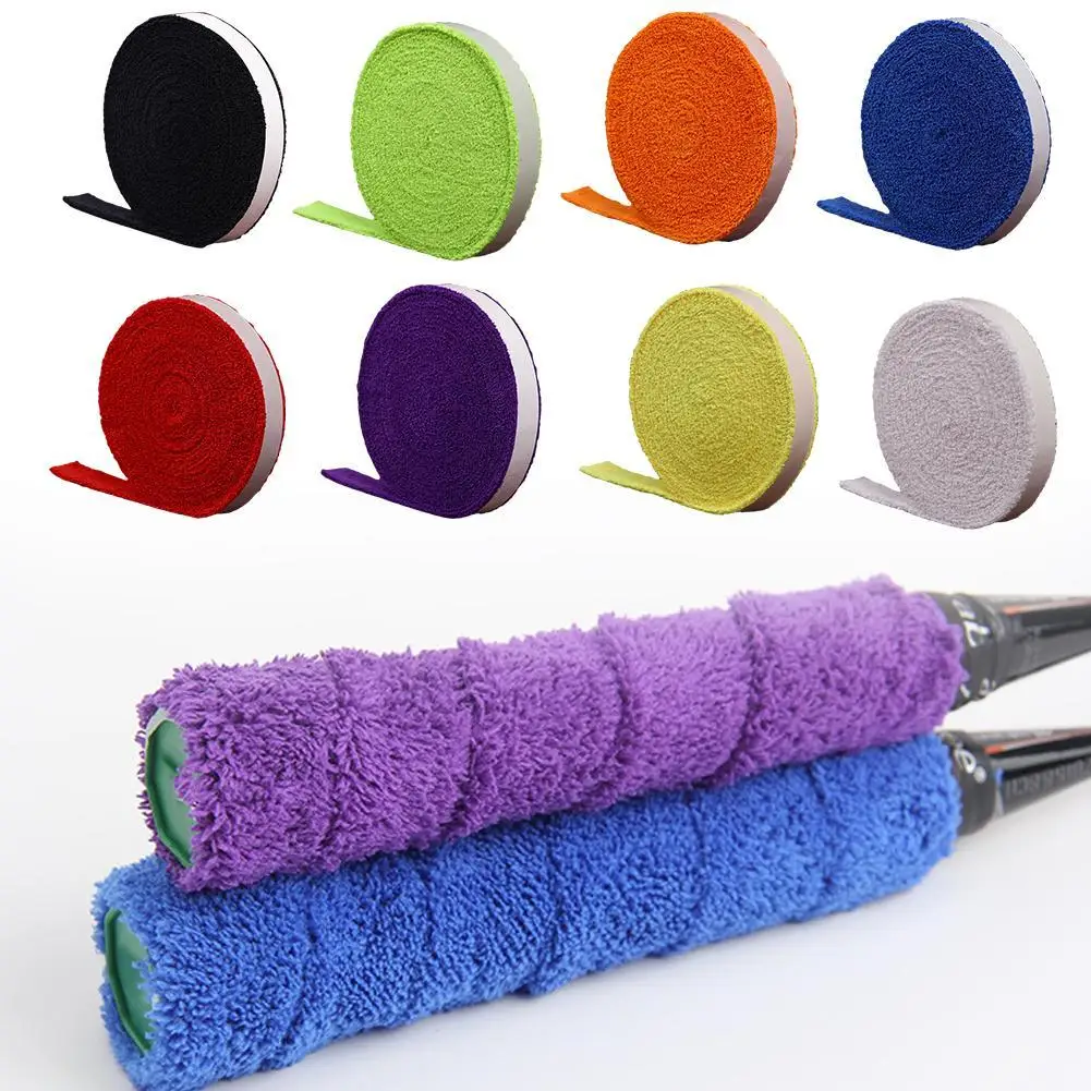 thumbnail interactive-video image 1 of ADV FeltTac Dry Tennis Overgrips Stays Dry & Absorbs Sweat - Tennis Racket Grip Tape With Velvety Comfort - Overgrip For Tennis Racquet, 30 Pack, Multi -Color : Buy Online At Best Price In KSA - Souq Is Now 1 of 9
