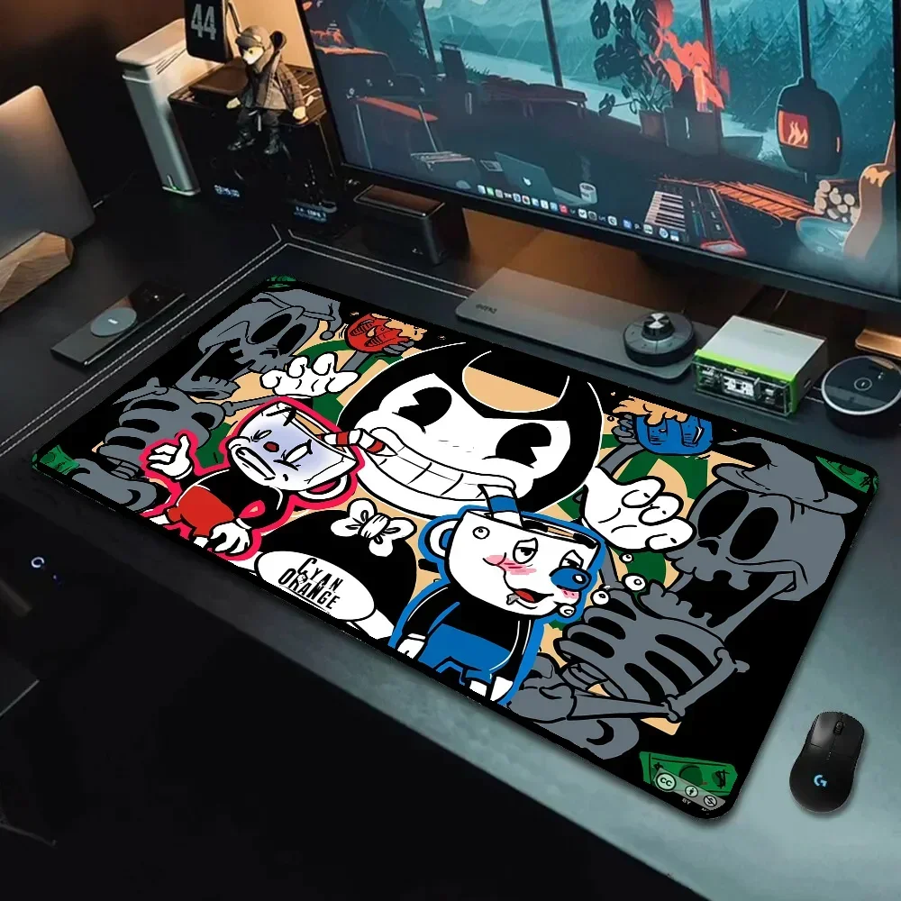 Cuphead High Quality Customized Laptop Gaming Mouse Pad Size For Gameing World Of Tanks CS GO Zelda 4