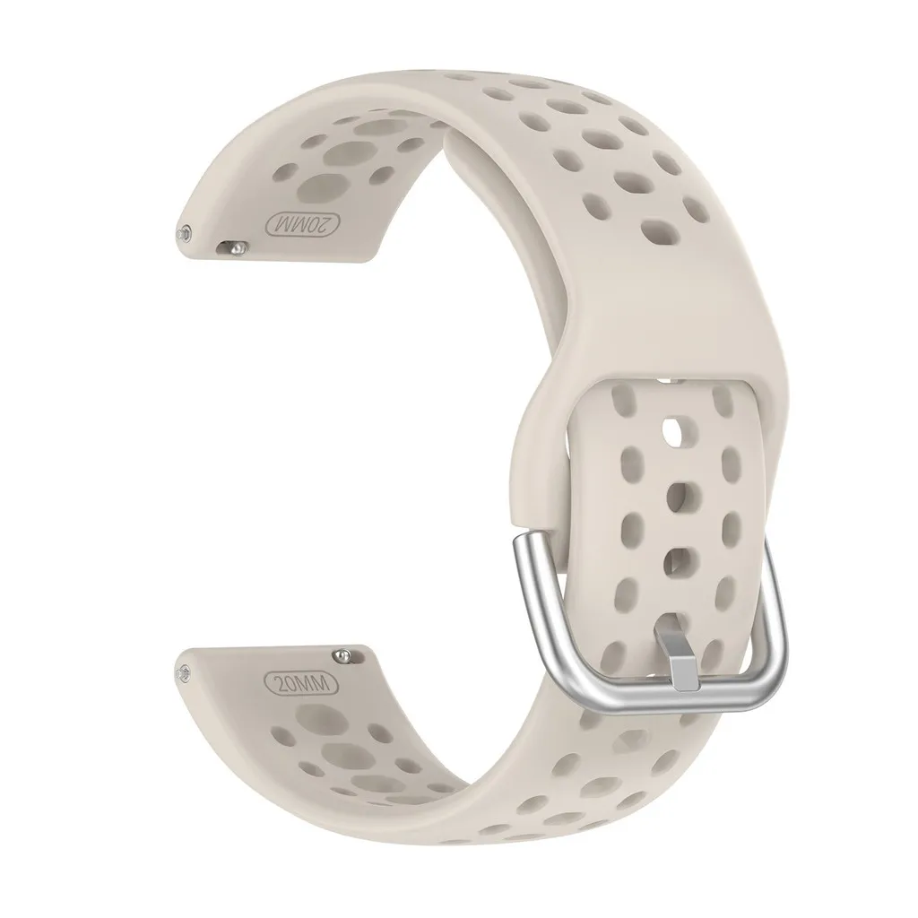 Women's Breathable Sport Silicone Watchband - Soft Replacement Strap