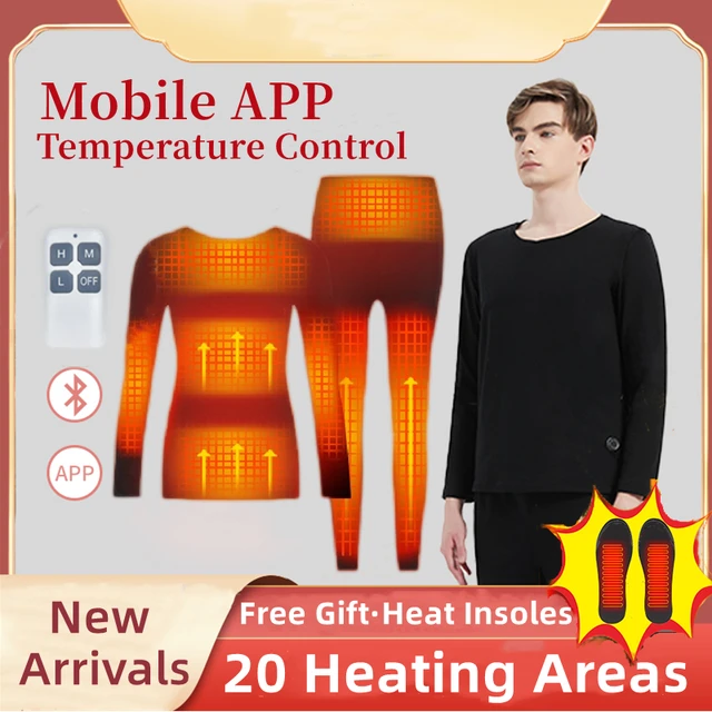 Chemise thermique métropolitaine pour homme, sous-vêtement chauffant, veste  de moto, vêtements chauffants électriques USB imbibés, hiver - AliExpress