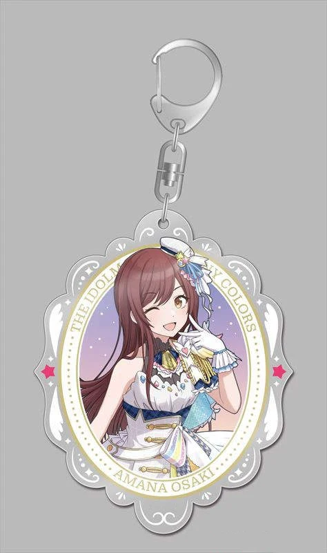 Anime Peripheral Store The Idolm@ster Toru Rinze Morino Fuyuko Mayuzumi Sunset Acryl Schlüsselanhänger Anhänger Fans Geschenke ca. 6 cm – Detail 7