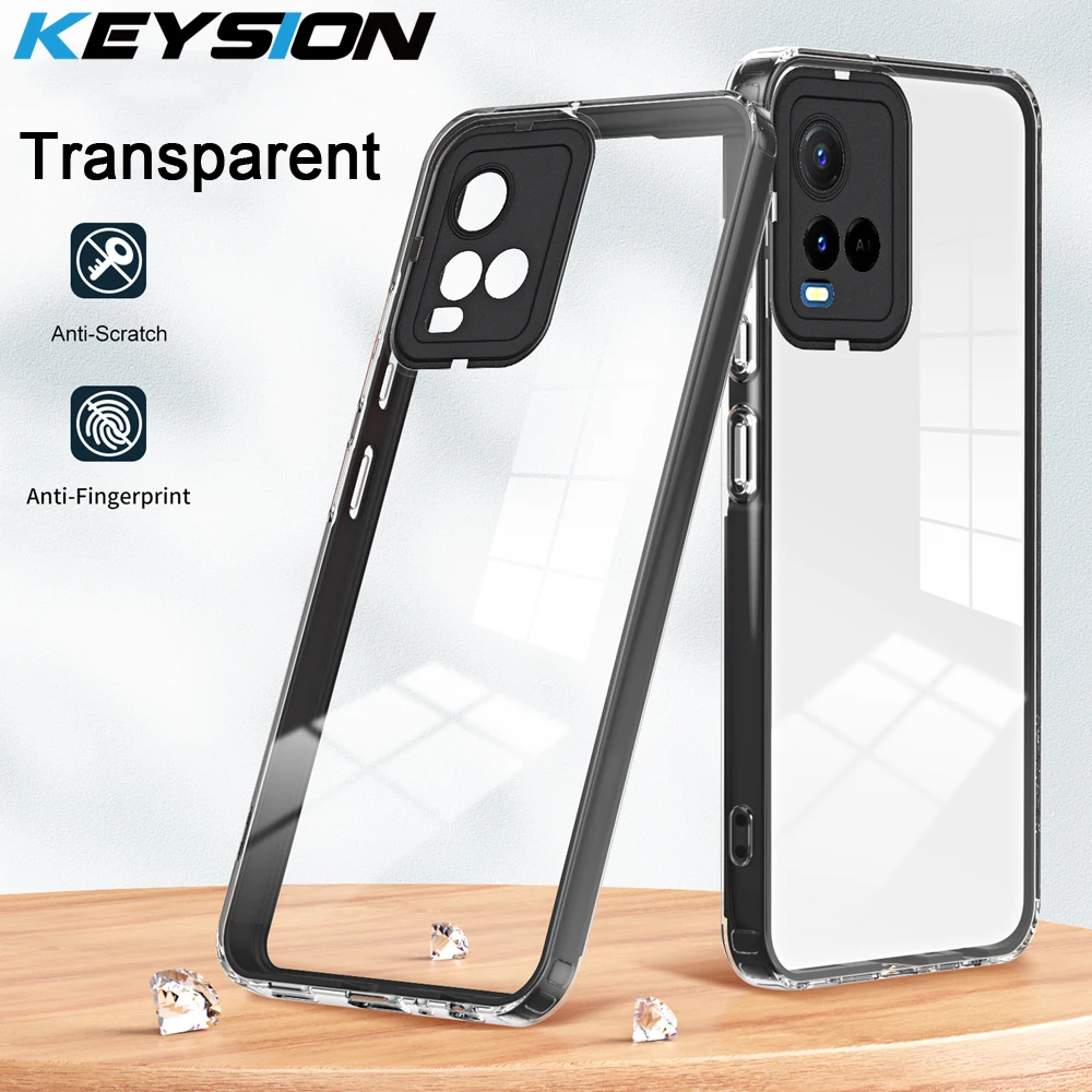 KEYSION Shockproof Armor Case for VIVO V23 5G V23 Pro V21e Y21