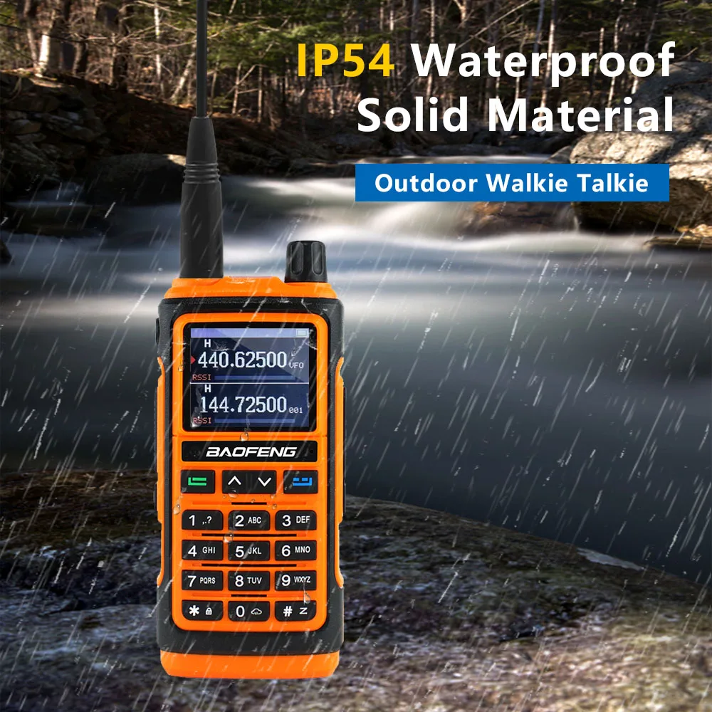 2023 Baofeng UV-17L Walkie Talkie Waterproof Long Range 16KM All Band Wireless Two Way Radio Copy Frequency For Outdoor Hunting