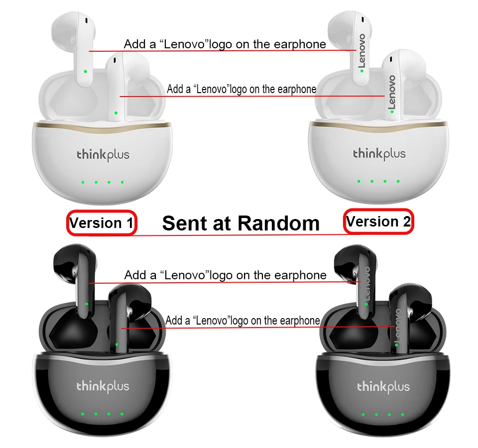 Lenovo X16 Headphone Bluetooth 5.2 TWS Wireless Earbuds