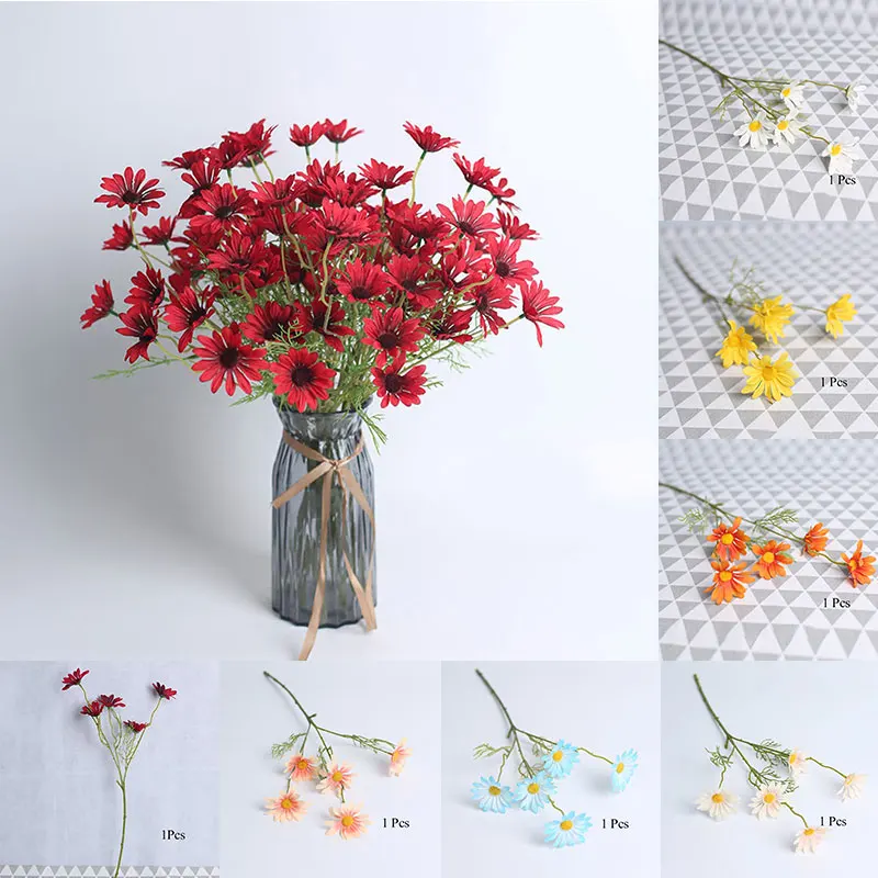 Wedding Fake Flowers Handmade Artificial Flowers Small Daisy Simulation