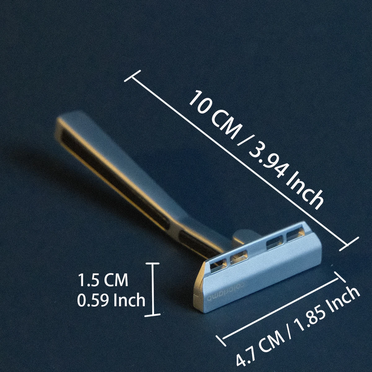 Metal Safety Razor Manual Razor for Men Single Edge Shaver for Shaving Hair Zinc Alloy with 30 PCS Blades