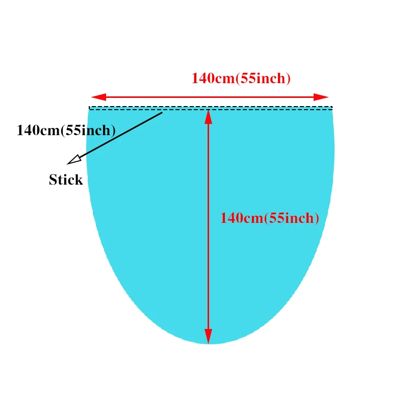 New LED Luminous Flag White Fabric with Switch Dance Props Performance Costumes Belly Dance Performance Props Fan Practice Fan