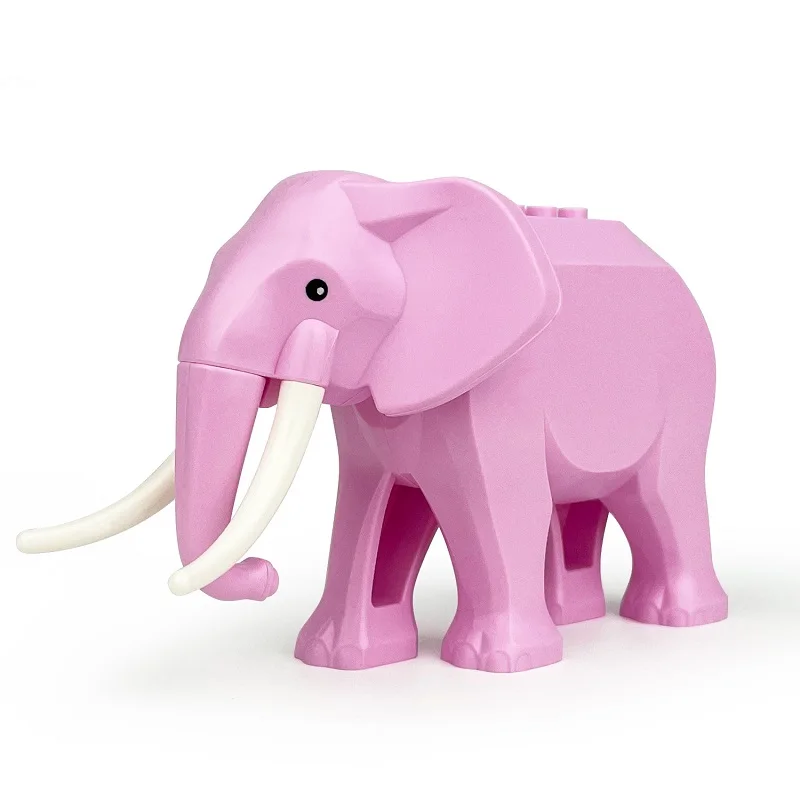 Safari Animal Building Block Figures - Educational Mini Toys & Gifts