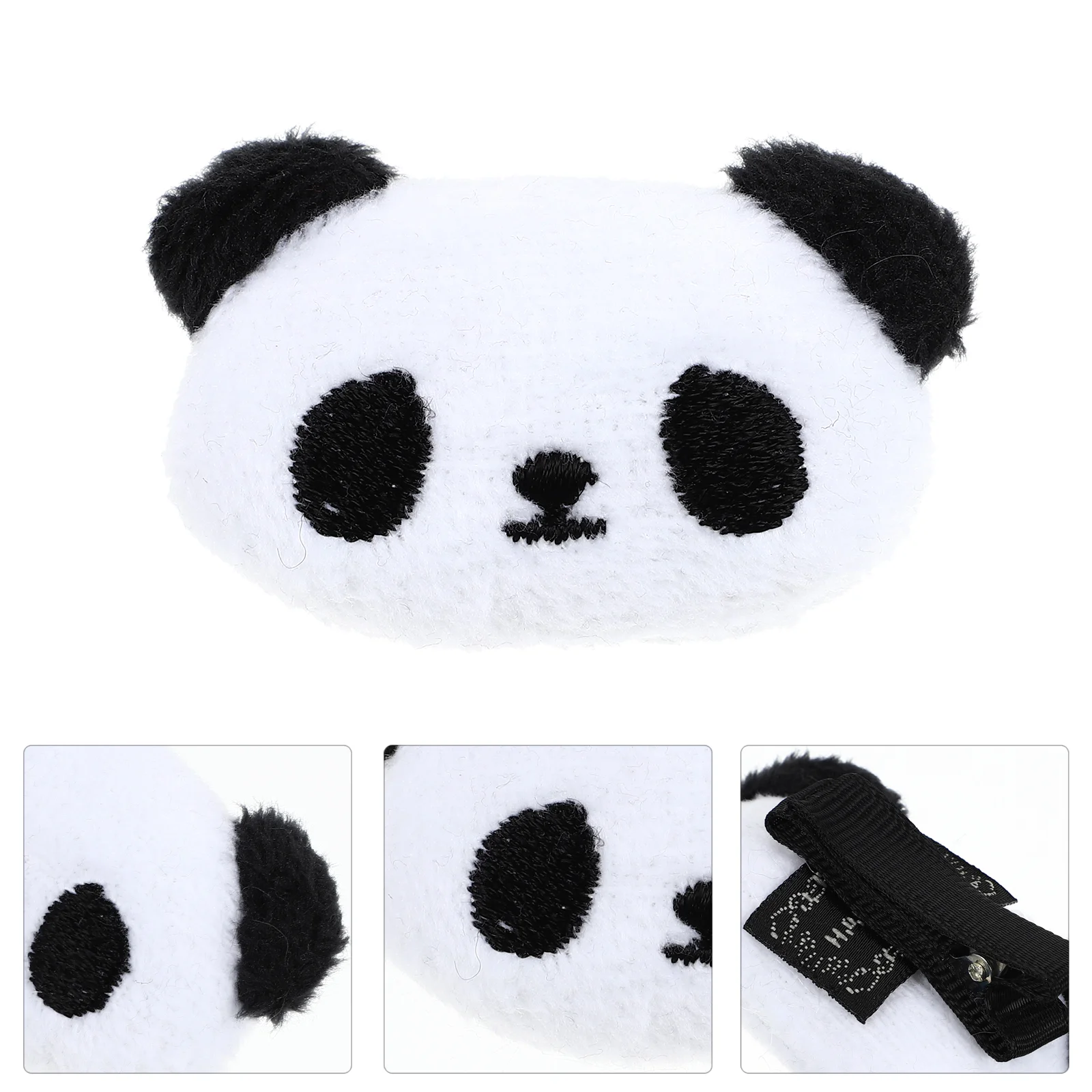 

Panda Hairpin Cartoon Clips Girl Animal Kids Accessory Hairpins for Girls Headdress Lovely Barrette Plush The Gift