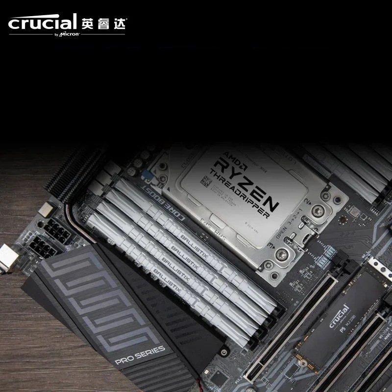 Crucial Ram Desktop DDR4 8GB 16GB 3200MHz 32GB(2x16GB) Ballistix Platinum Game XMP 2.0 Support For Desktop desktop ram memory